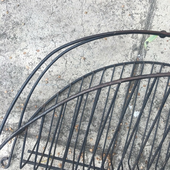 Vintage Magazine Holder Rack Black Stand - Picture 8 of 8